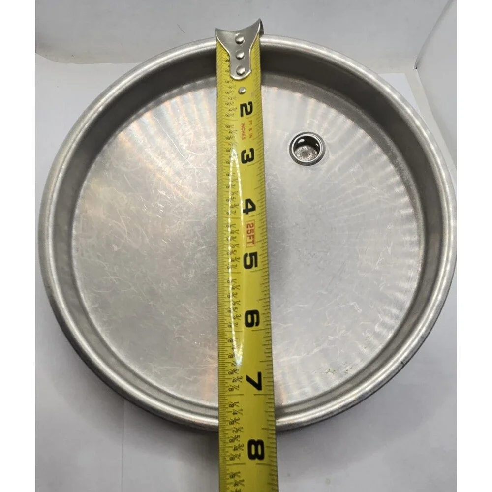 Set of 3 Saladmaster Vapo Lid 7.5 Vented Replacement Stainless Steel Lid Only